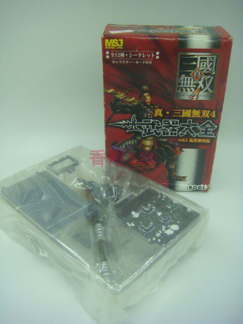 正版 光榮 盒蛋 真三國無雙4 刀剑乱舞 典韋 兵器 武器 手办