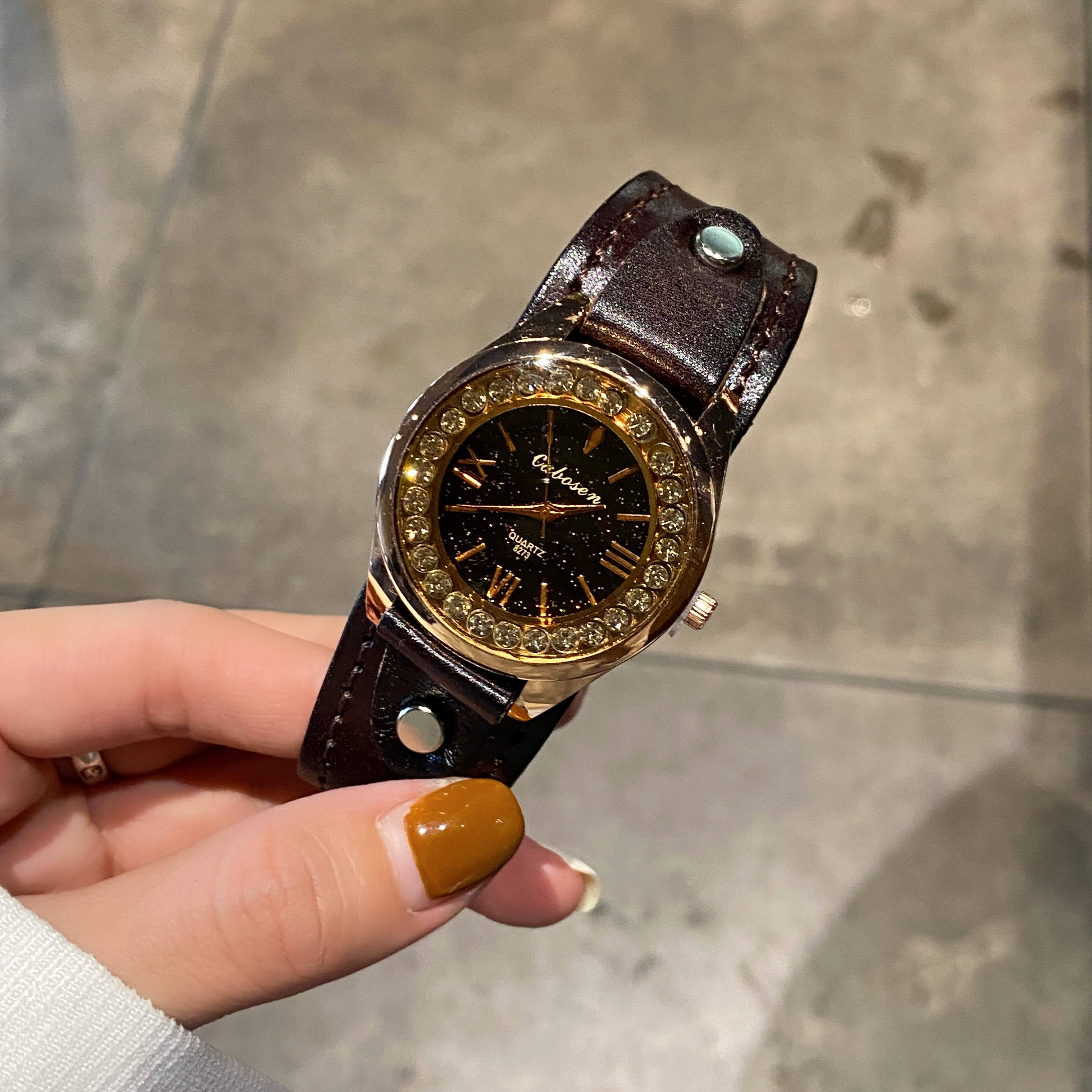 2023春夏新品进口意大利植鞣牛皮手表带男女通用牛皮带子