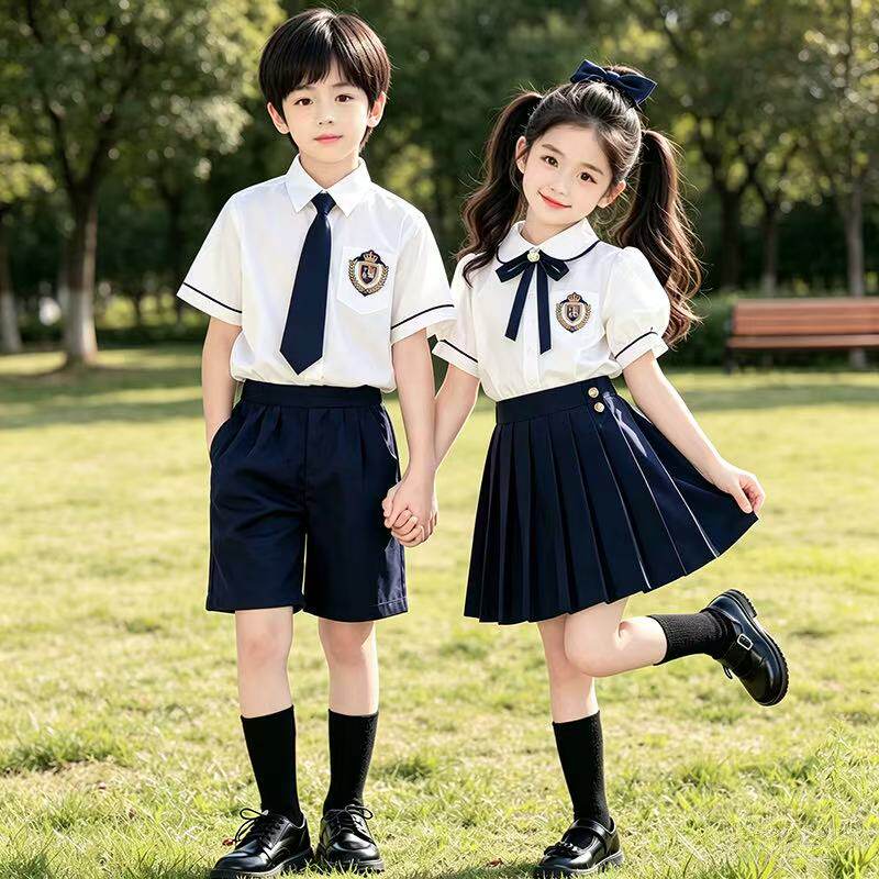 六一儿童节表演服小学生诗歌朗诵比赛大合唱幼儿园毕业班服演出服