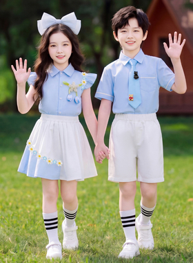 六一儿童节舞蹈服合唱演出服小学生啦啦队表演服幼儿园毕业照班服
