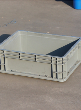 400-147物流箱塑料周转箱包装箱包材辅材胶箱料箱400*300*148平底