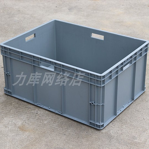 8633物流箱800*600*340汽配厂新能源包材辅材猫砂盆加大周转箱