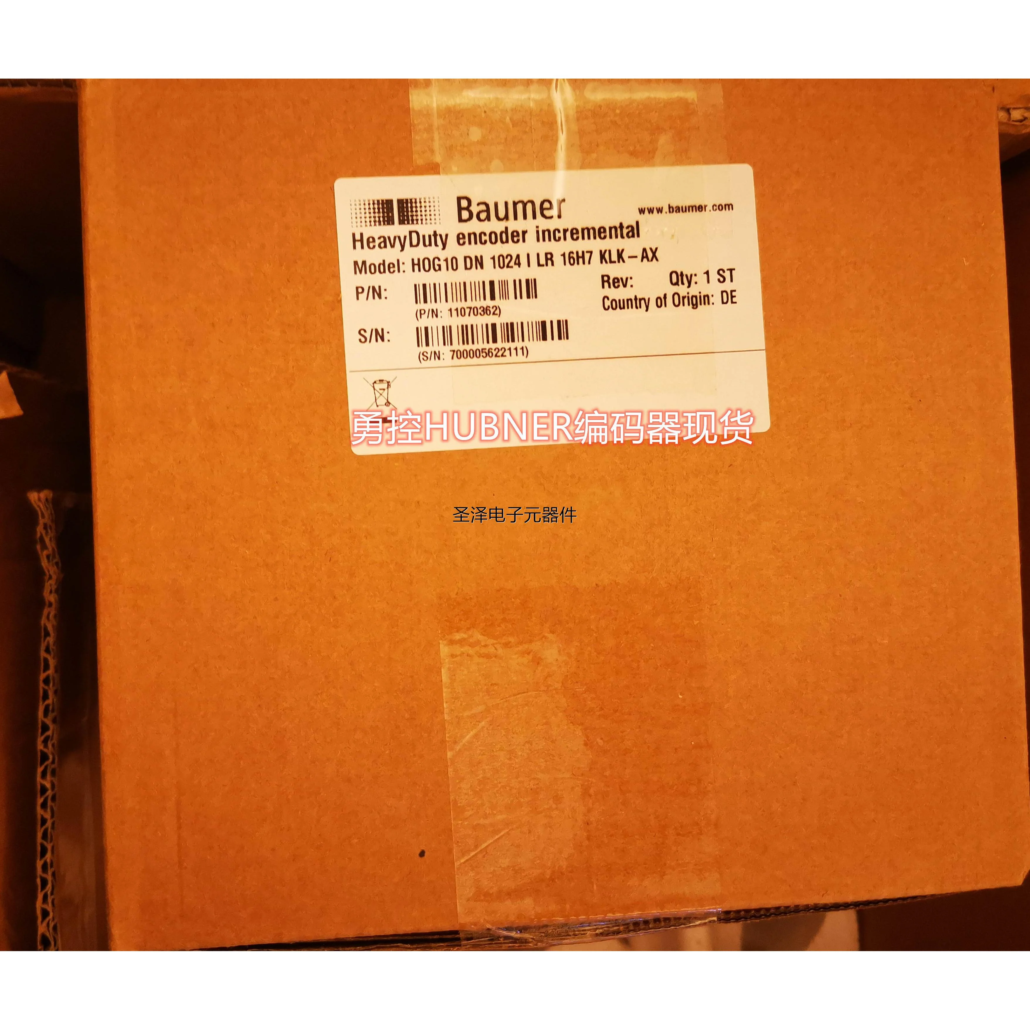 编码器HUBNER HOG 10DN 1024I霍伯纳议价