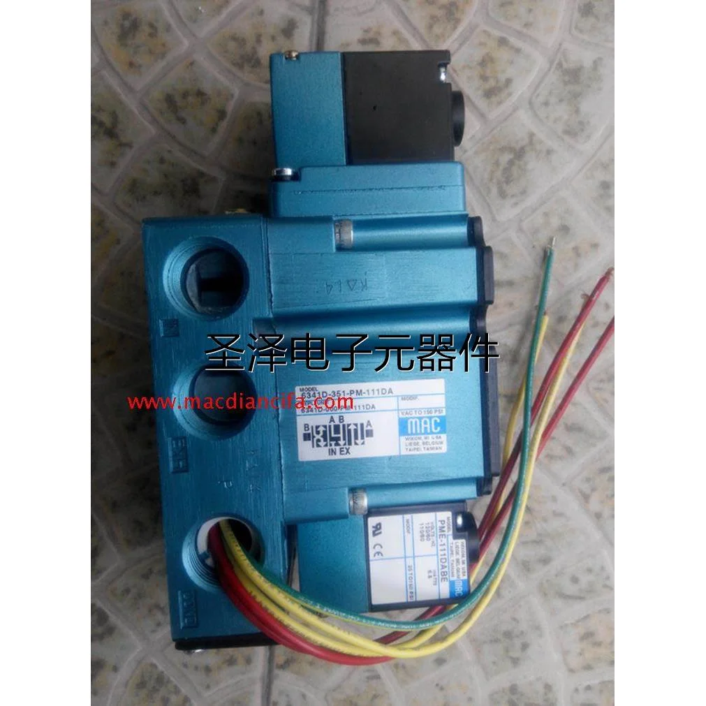 MAC电磁阀6341D-351-PM-111DA(含线圈PME-111DABE)议价