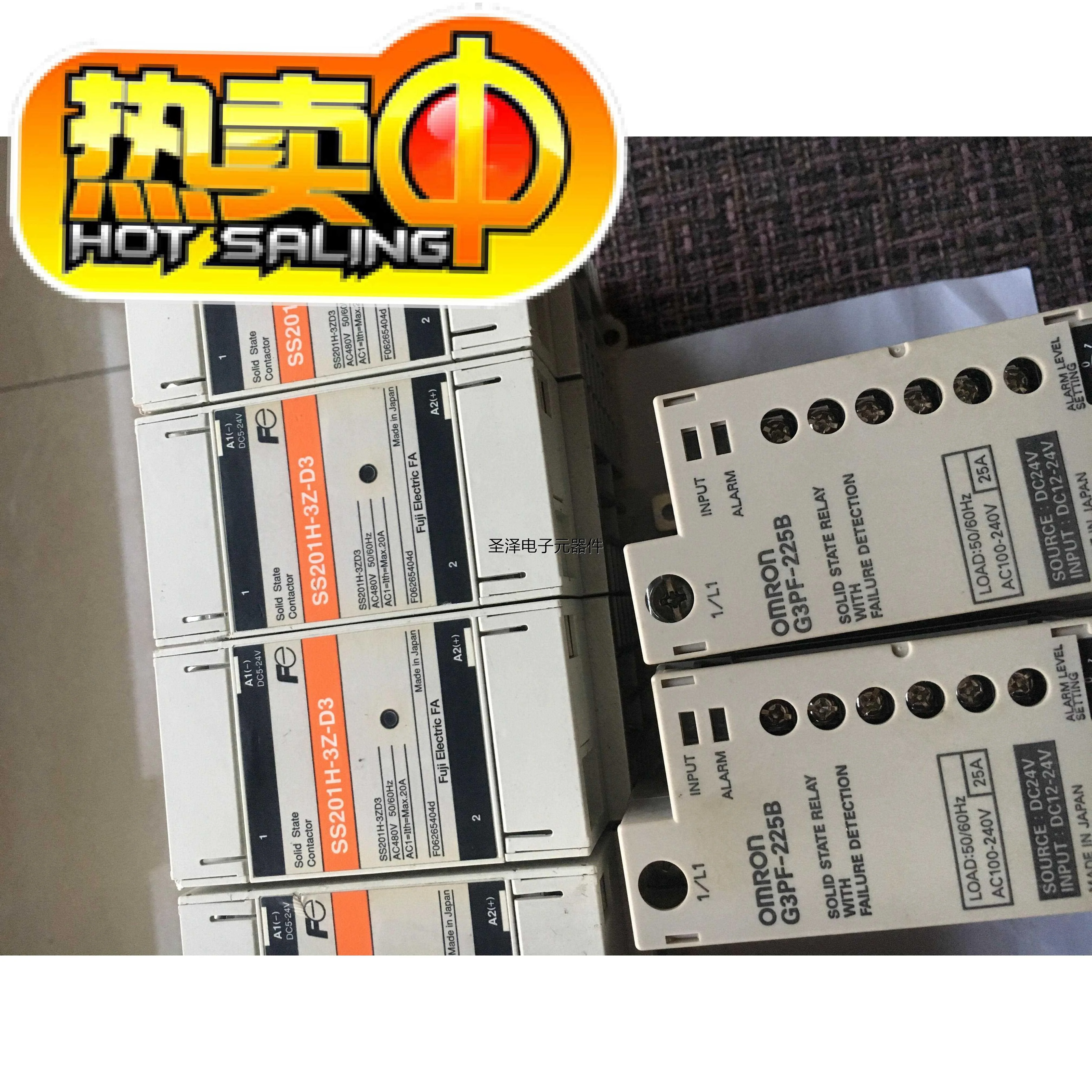 固态继电器SS201H-3Z-D3 G3PF-225B G3PB/G3PE-225B/545B/535B-3N