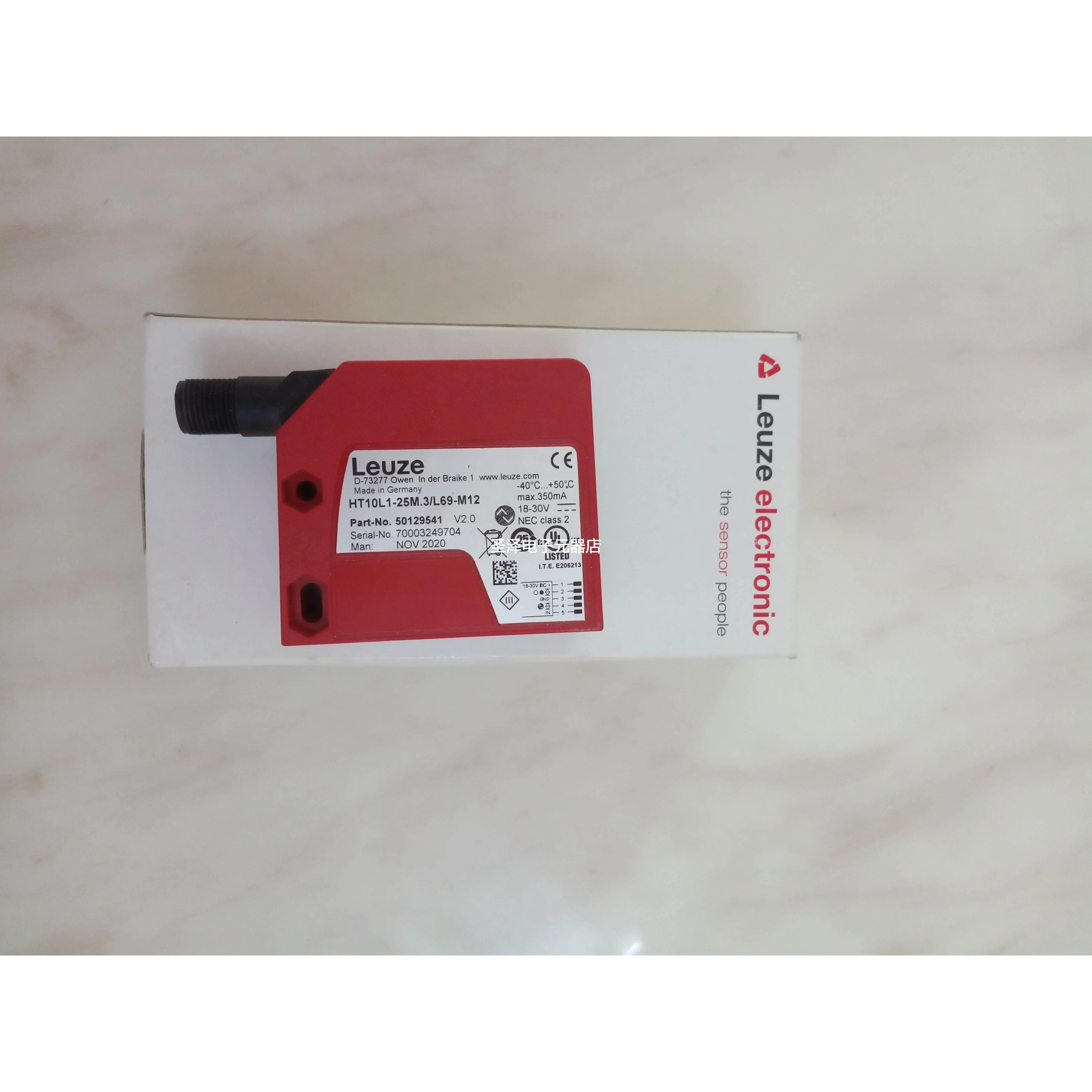 Leuze劳易测HT10L1-25M.3/L69-M12激光传感器50138062 50129541议
