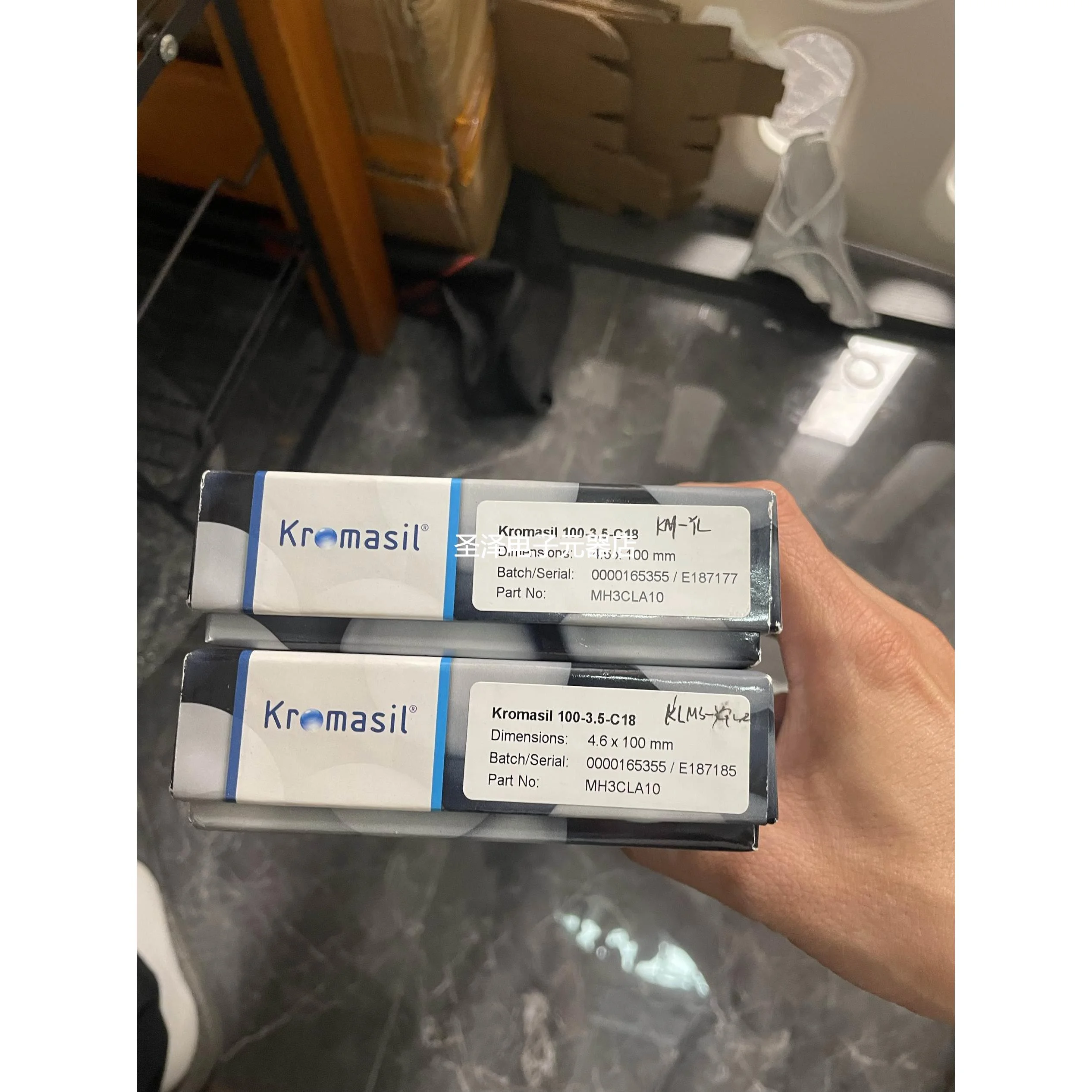 瑞典Kromasil 100-3.5-C18，100*4.6mm色谱柱，货号MH3CLA10，议