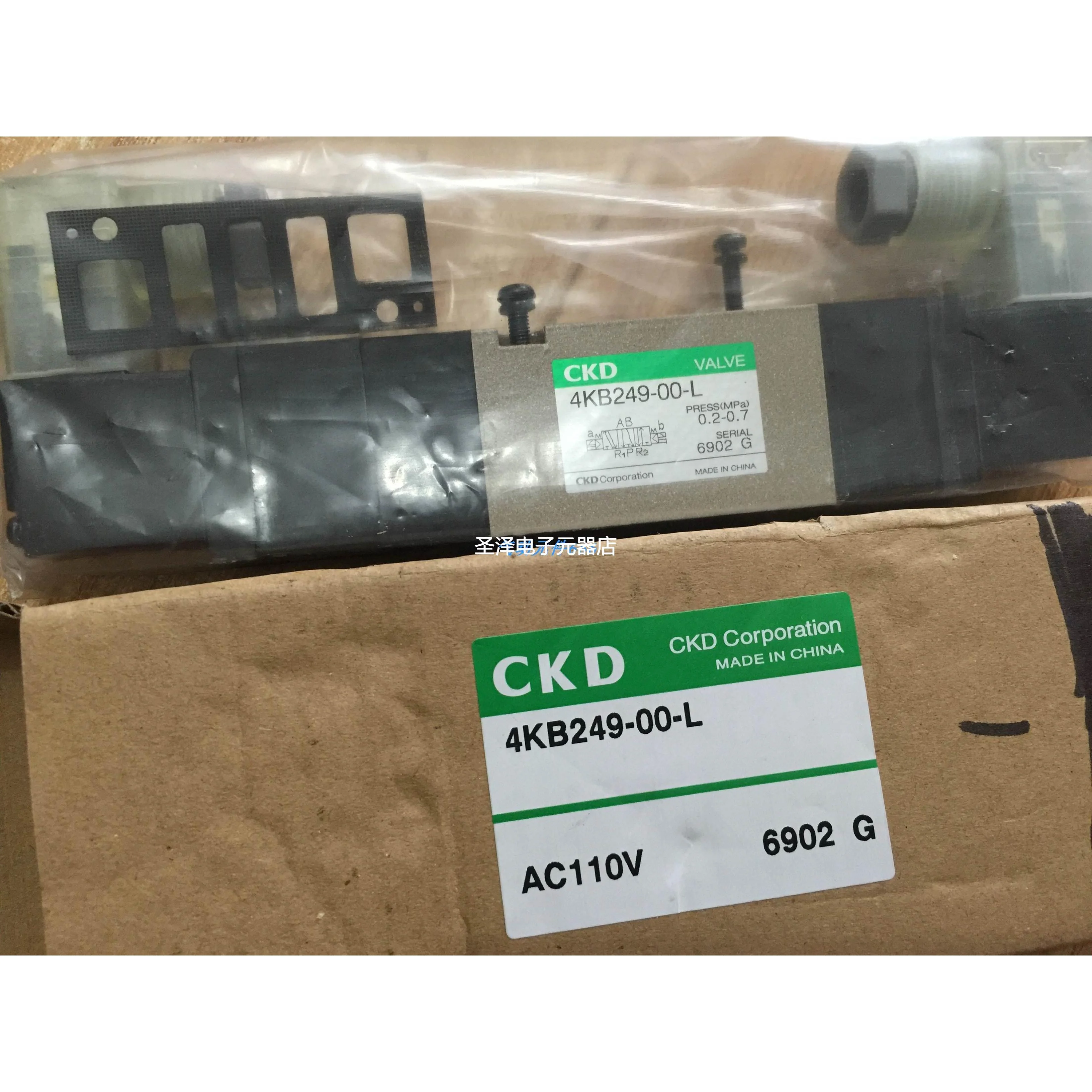 全新原装CKD电磁阀4KB310-LK 4TB339-L 4TB429-L 4KB429-LS 现货