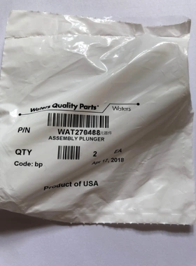 Waters 2695 柱塞杆WAT270488 2个/包 含2支WAT270759 原装促销议