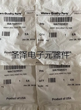 Waters入口过滤器/过滤头 wat025531 进口沉子 吸滤头 原装促销议