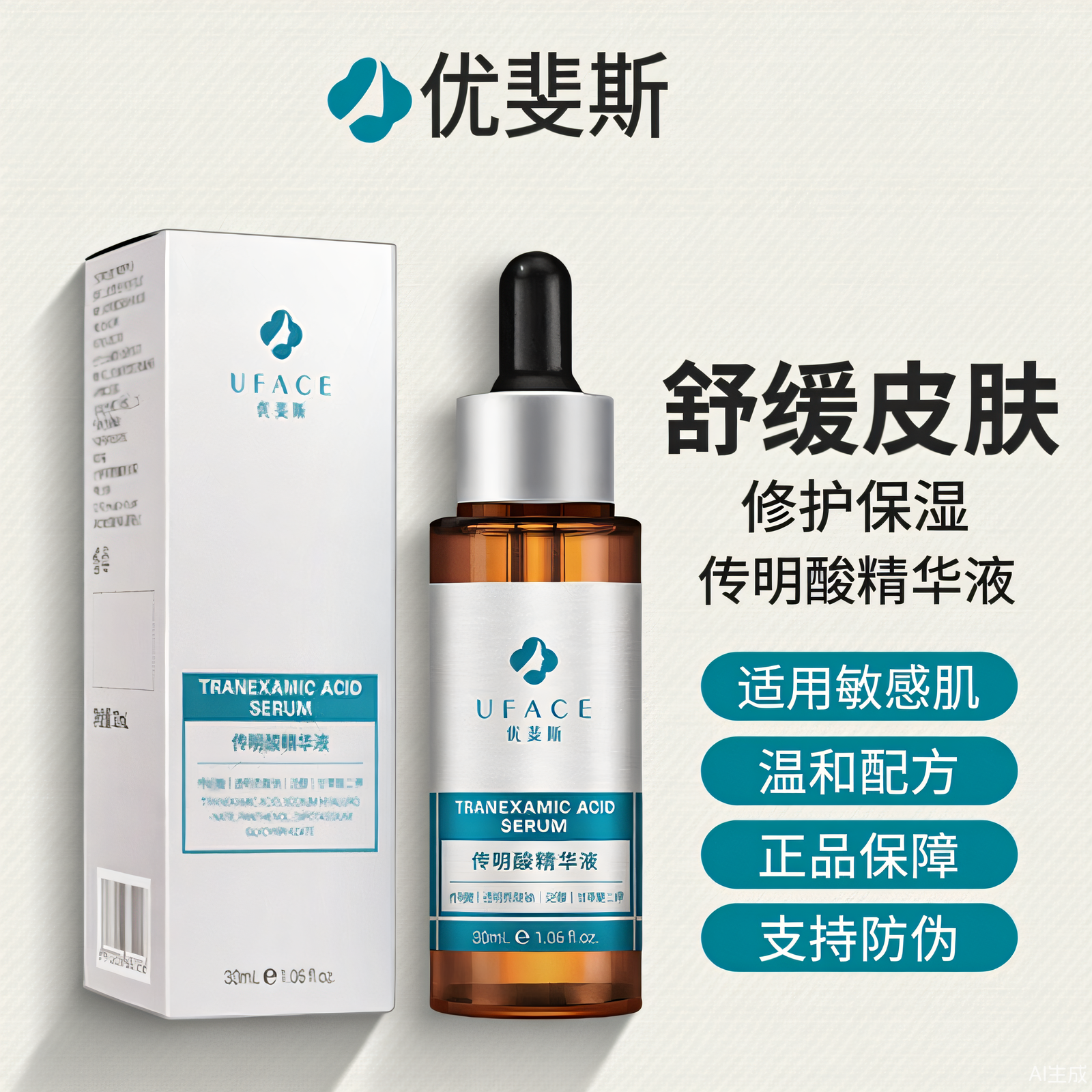 UFACE优斐斯传明酸精华液正品
