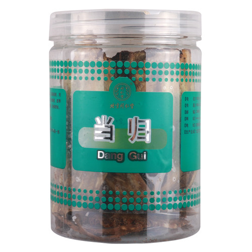 同仁堂当归100g 甘肃 当归切片 当归片
