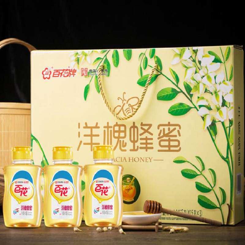 honey Gift box packaging Gifts Elder First Man Parents gift Boyfriend gift 415g/ Bottle *3in the Traditional nourishing food , Honey  category - from Buy2taobao.com to provide professional Taobao agent buy service
