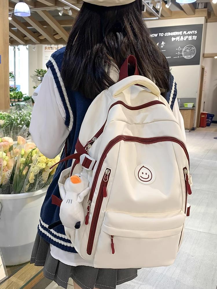 书包初中女生高中学生背包小学生大学生旅行双肩包大容量2023新款