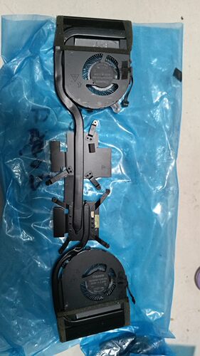 黑将S5风扇 E560P散热器 模组 原装拆机