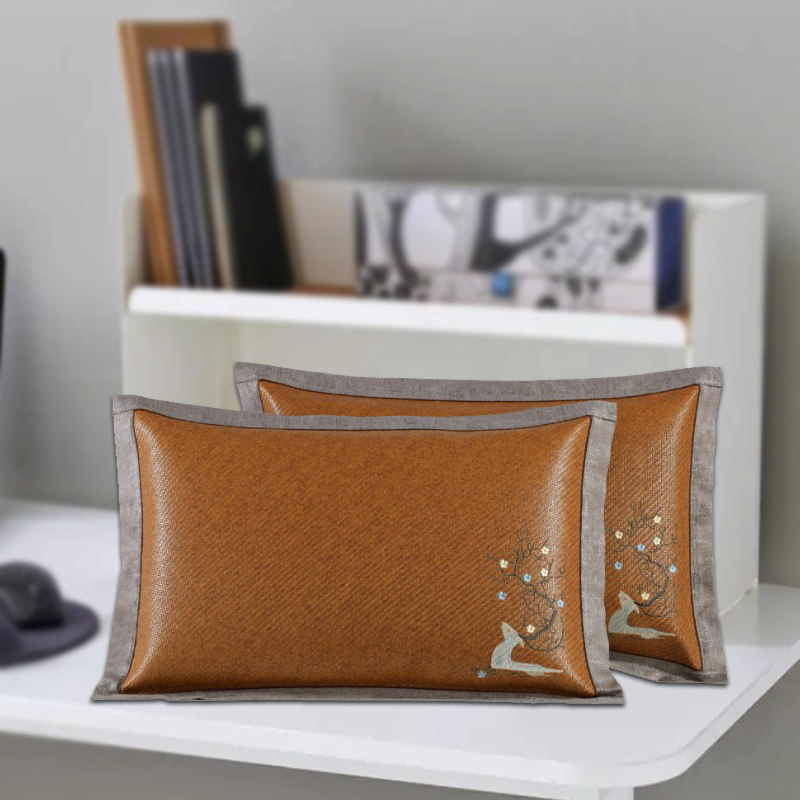 古滕腾藤席单人枕头套可水洗夏凉爽枕皮夏季清凉夏天双面使用透气,床上用品,枕套,淘宝优惠券,粉丝福利购,淘宝优惠卷