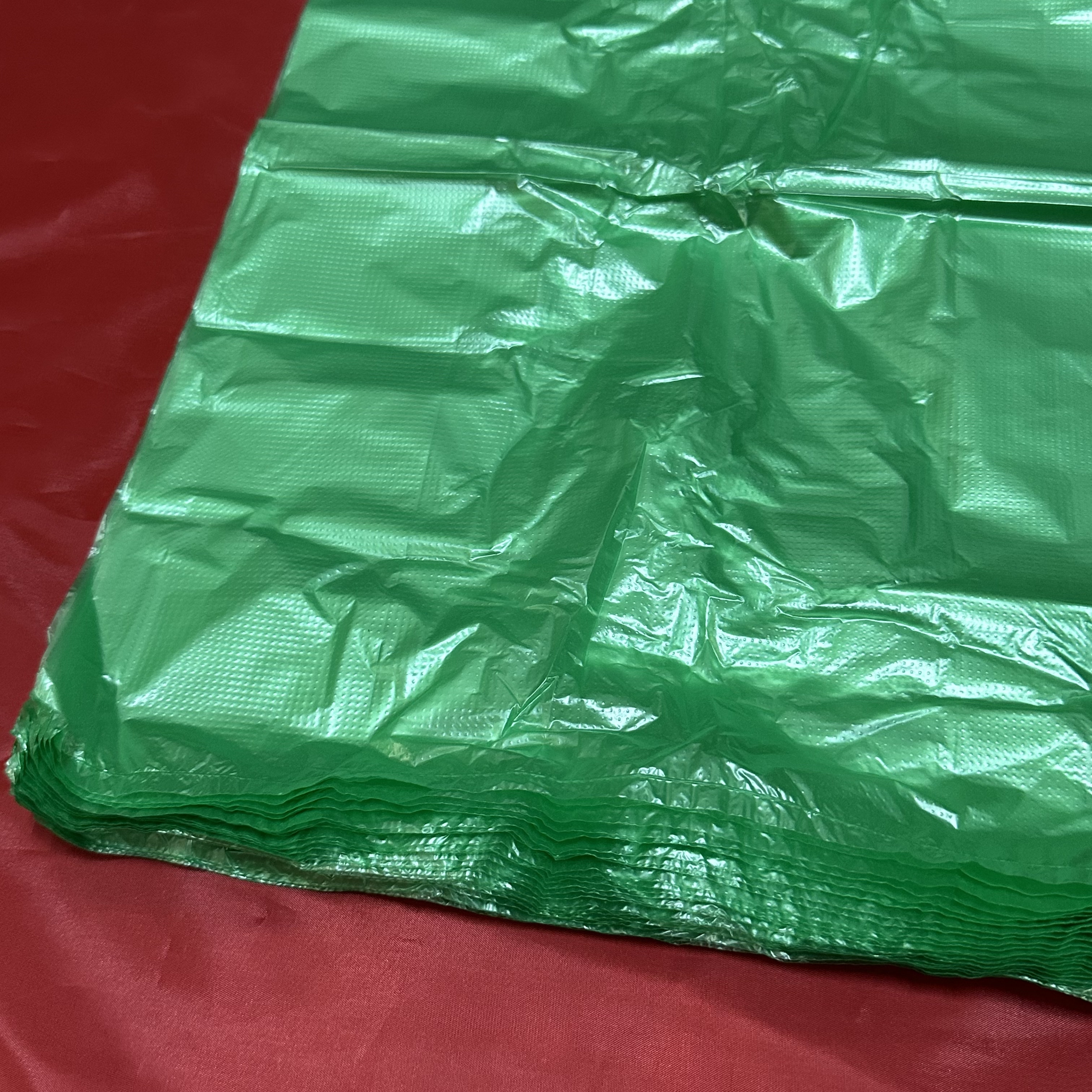 背心式垃圾袋打包塑料袋方便袋马甲袋胶袋一次性绿色背心袋手提袋