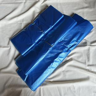 蓝色手提款高品质塑料袋垃圾袋打包家用批发超适韧性好袋子
