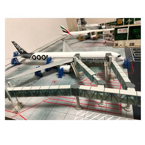 JC Wings 1:200 宽体窄体机场登机梯机场廊桥登机桥 单双通道模型