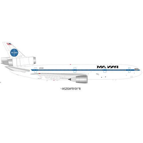 预:Inflight 1:200飞机模型 合金 泛美航空 麦道 DC-10-10 N62NA