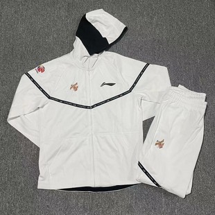 套装 连帽卫衣卫裤 出场服开衫 李宁CBA广东宏远首钢同曦广厦球员版