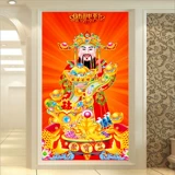 Бог богатства бриллиантские алмазные буровые бурные комнаты спальня Fortune God Drilling Cross вышивка 2023 Новая вышитая бриллианто