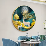 2022 Новый 5D Diamond Drilling Cround Blossom Deer Living Room Crystal Pot Drilling Drills Polow Studiox Новый продукт 5D