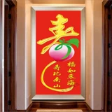 Новая 5D Diamond Painting Wishes Wise Shoutu Shouzhu Piece Cross Emelcodery Living Room Круглый бриллиант, полная вертикальной вертикали с бриллиантовым крыльцом