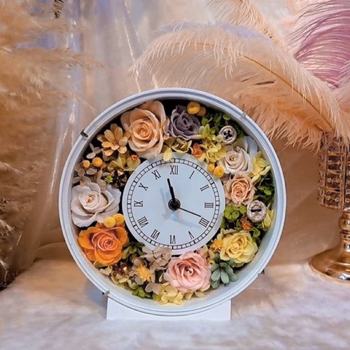 花器时钟摆台diy永生花