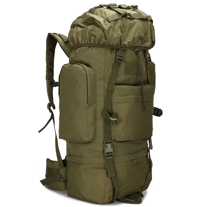 新式迷彩大容量野营背囊70L115L