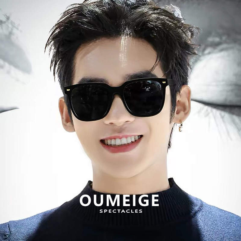 大框墨镜男女高级感2026新款防紫外线偏光太阳镜方框开车可配近视