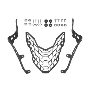 适用本田CB400X CB500X改装大灯罩车前大灯防护网保护罩护框配件