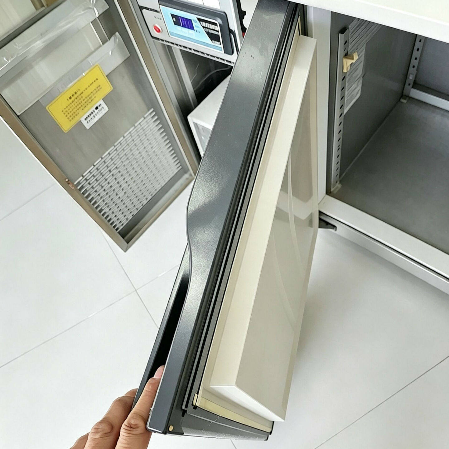 商用金城制冷平冷柜门封条二门工作台密封条冰柜侧边卡槽磁胶圈