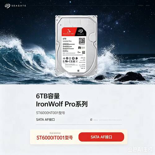 Seagate/希捷 ST6000NT001 6t酷狼Pro网络存储 群晖NAS 硬盘6tb