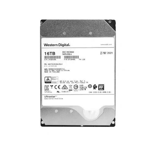 WD西数16T硬盘WUH721816ALE6L4 16TB HC550 7200转512M服务器硬盘