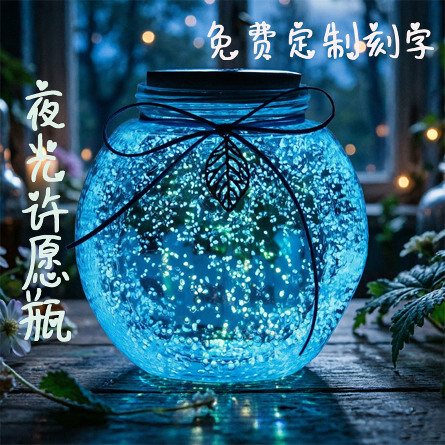 许愿瓶玻璃瓶夜光幸运星星瓶