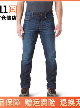 美国5.11新款守卫者战术牛仔裤74465 511军迷户外休闲长裤男