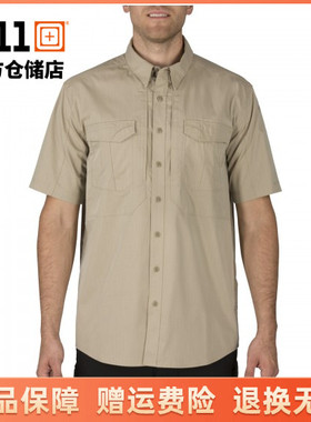 5.11 打击者短袖衬衫71354 511男速干短袖衬衣翻领通勤战术衬衫