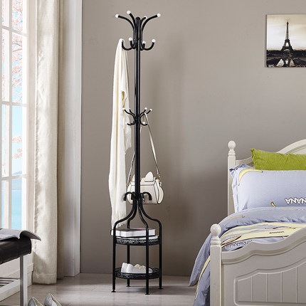 衣帽架落地衣架卧室简易挂衣架创意室内客厅简约现代挂衣服架子