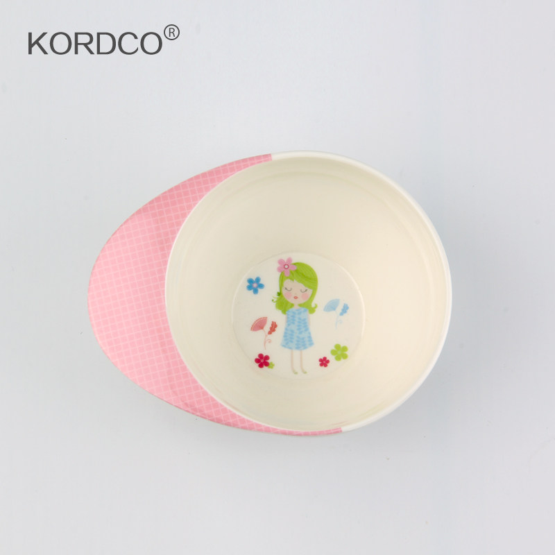 密胺儿童小孩碗餐具创意帽子碗宝宝吃饭碗幼儿园可爱卡通防摔隔热