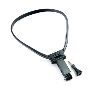 运动相机挂脖支架第一视角磁吸配件手机夹1 4螺丝户外横竖转接头