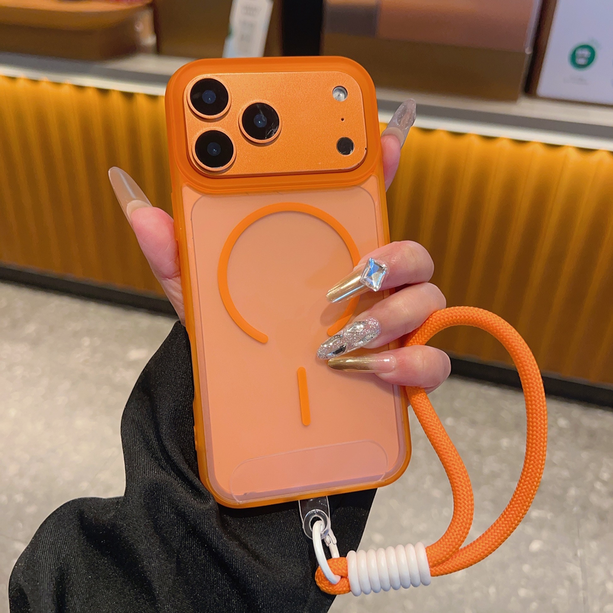 磨砂磁吸手机壳适用于苹果17promax手机壳16/15/14/