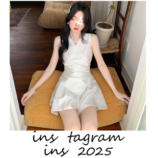 Clean Fit套装 简约女夏气质通勤上衣+舒适松弛感裙裤