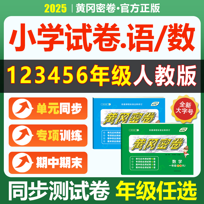 2025小学试卷黄冈密卷