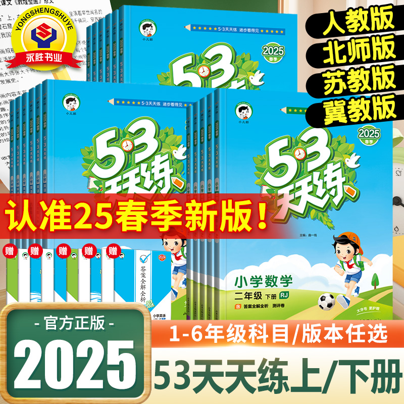 2025版53天天练小学人教版