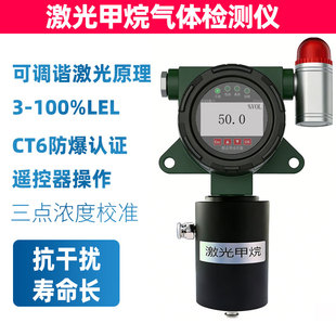 抗干扰激光甲烷气体检测仪防爆型工业级可调谐激光原理甲烷检测仪