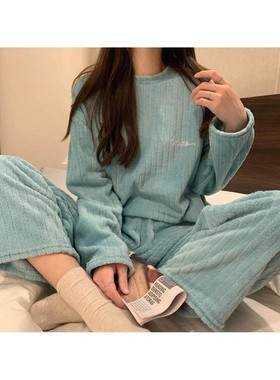 pyjamas pajamas winter pijamas women nightwear sleepwear睡衣
