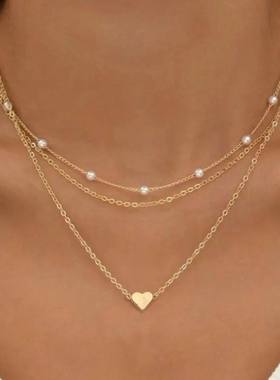 3pcsWomen'PearlNkSet