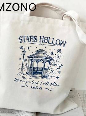 Gilmore Girls shopping bag cotton reusable shopper canvas to
