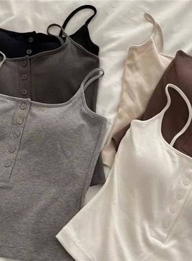 New Y2k Women's Tops Backless Crop Top Sleeveless Cute Knitt